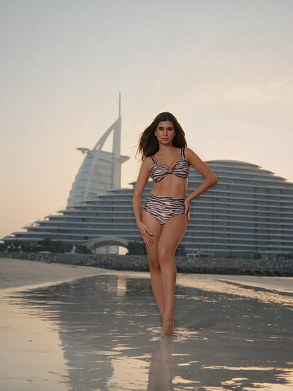 Bikini - Copacabana Wave - Print Brown